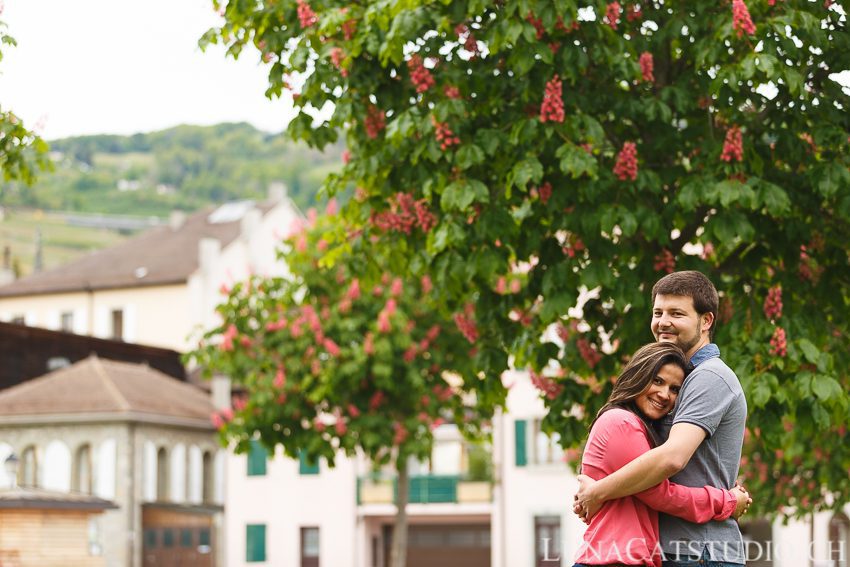 Séance photo engagement Lavaux