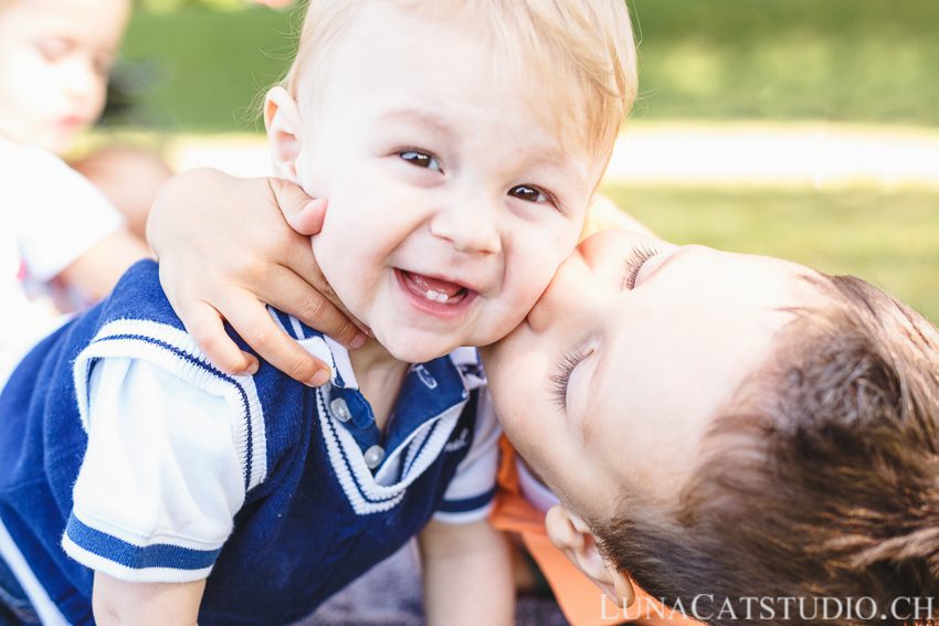family photo lake lausanne vaud geneva