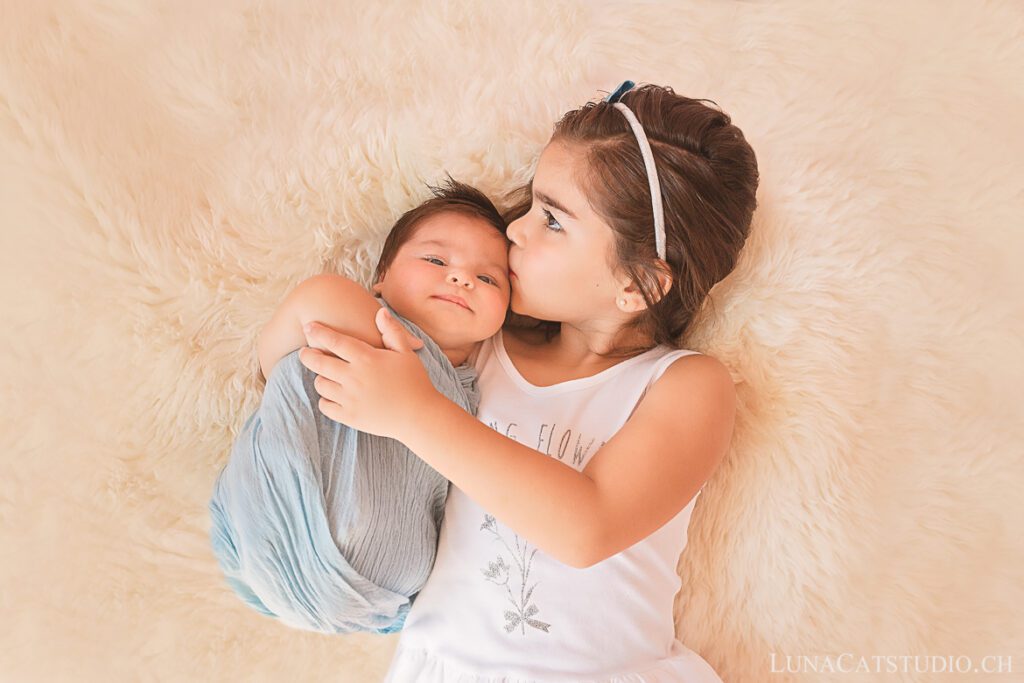séance photo bébé à la maison