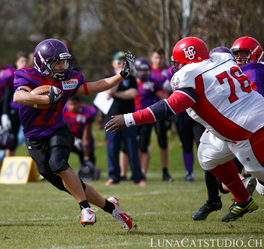 photographe lausanne football américain