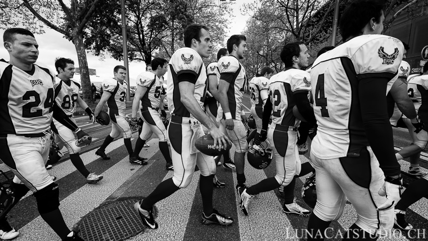 photographe lausanne football américain