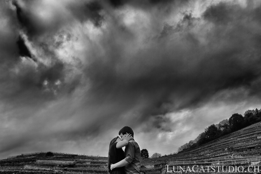 Séance photo engagement Lavaux