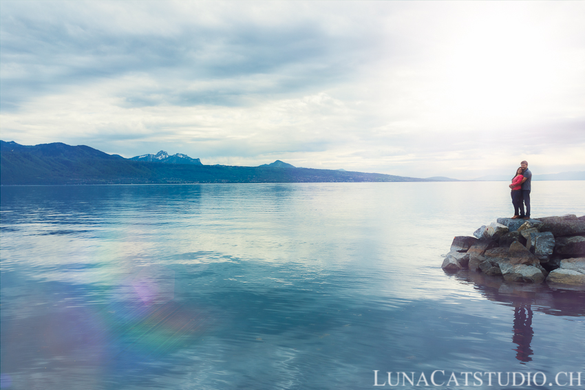 Séance photo engagement Lavaux