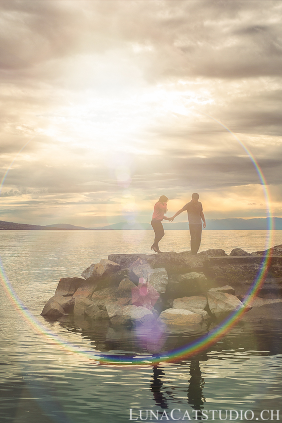 Séance photo engagement Lavaux