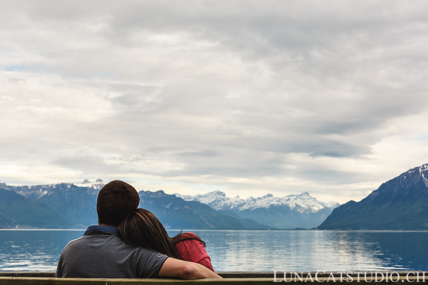 Séance photo engagement Lavaux