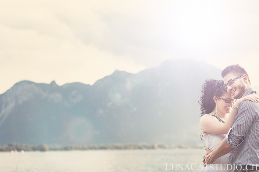 seance photo engagement chateau chillon