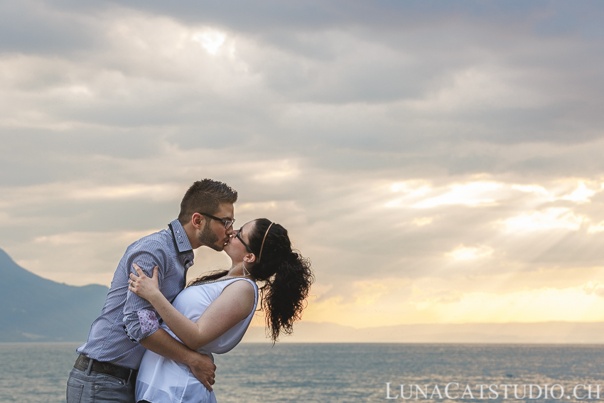 seance photo engagement chateau chillon