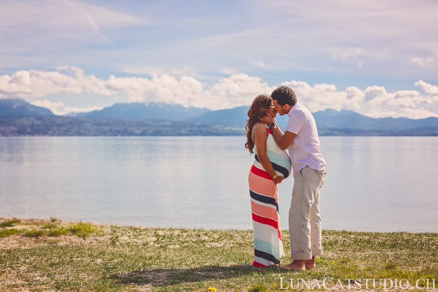 couple lac leman grossesse