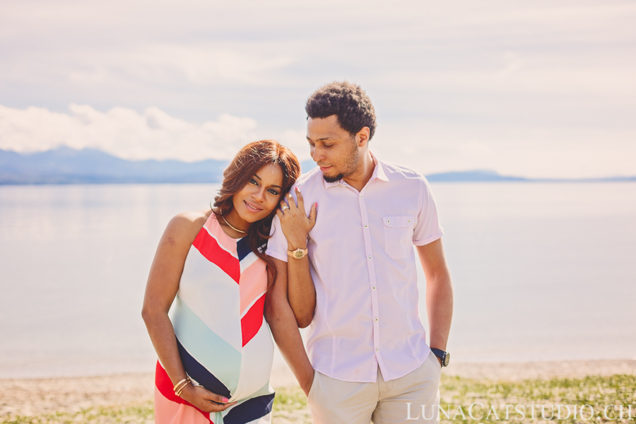 couple lac leman grossesse