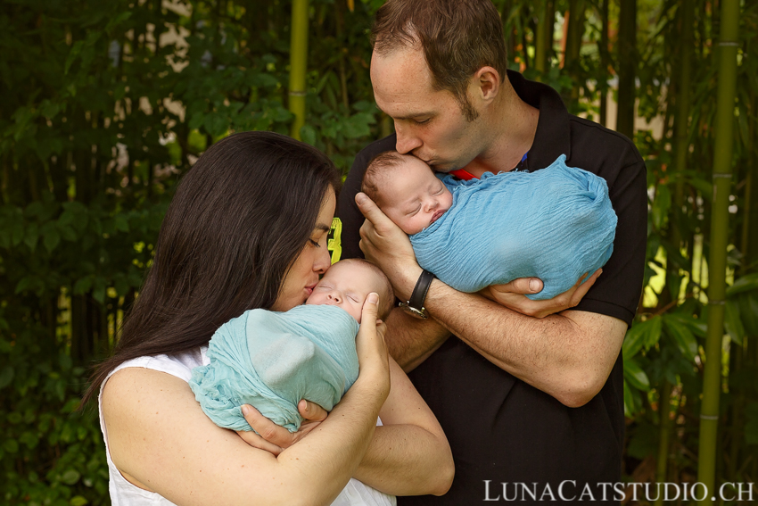 jumeaux bébés famille