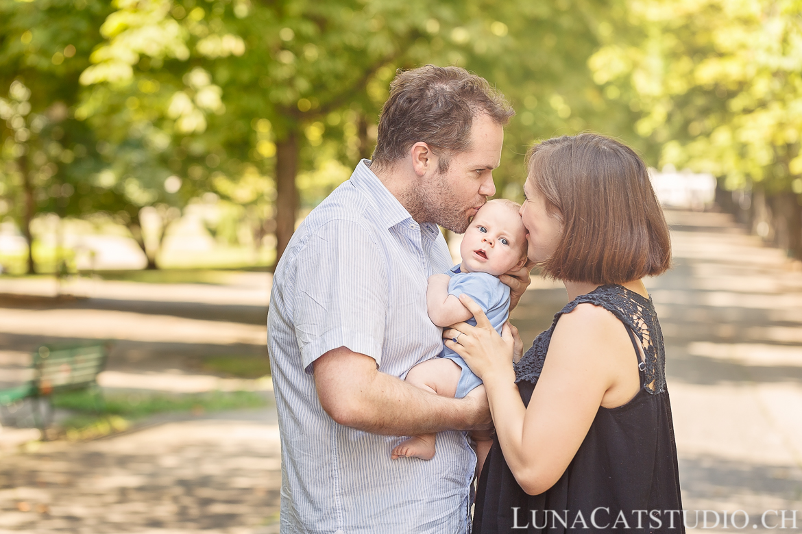 geneva photo session family parc Bastions